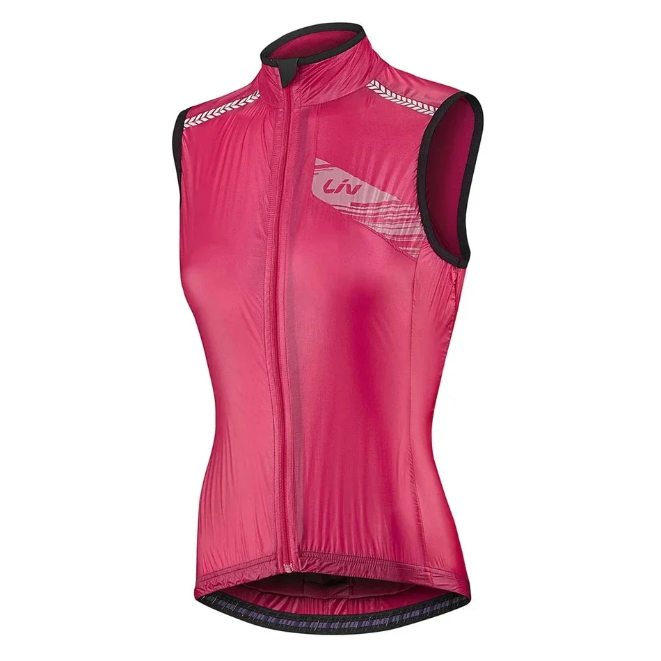 Padded Vest Gilet - ลิฟ วีเมนเสื้อกั๊กกันลมสำหรับปั่นจักรยานเสื้อแจ็คเก็ตน้ำหนักเบาเสื้อกันลมสำหรับปั่นจักรยานเสือหมอบ 2022 เสื้อกั๊กกันน้ำสำหรับปั่นจักรยานซิกลิสโม