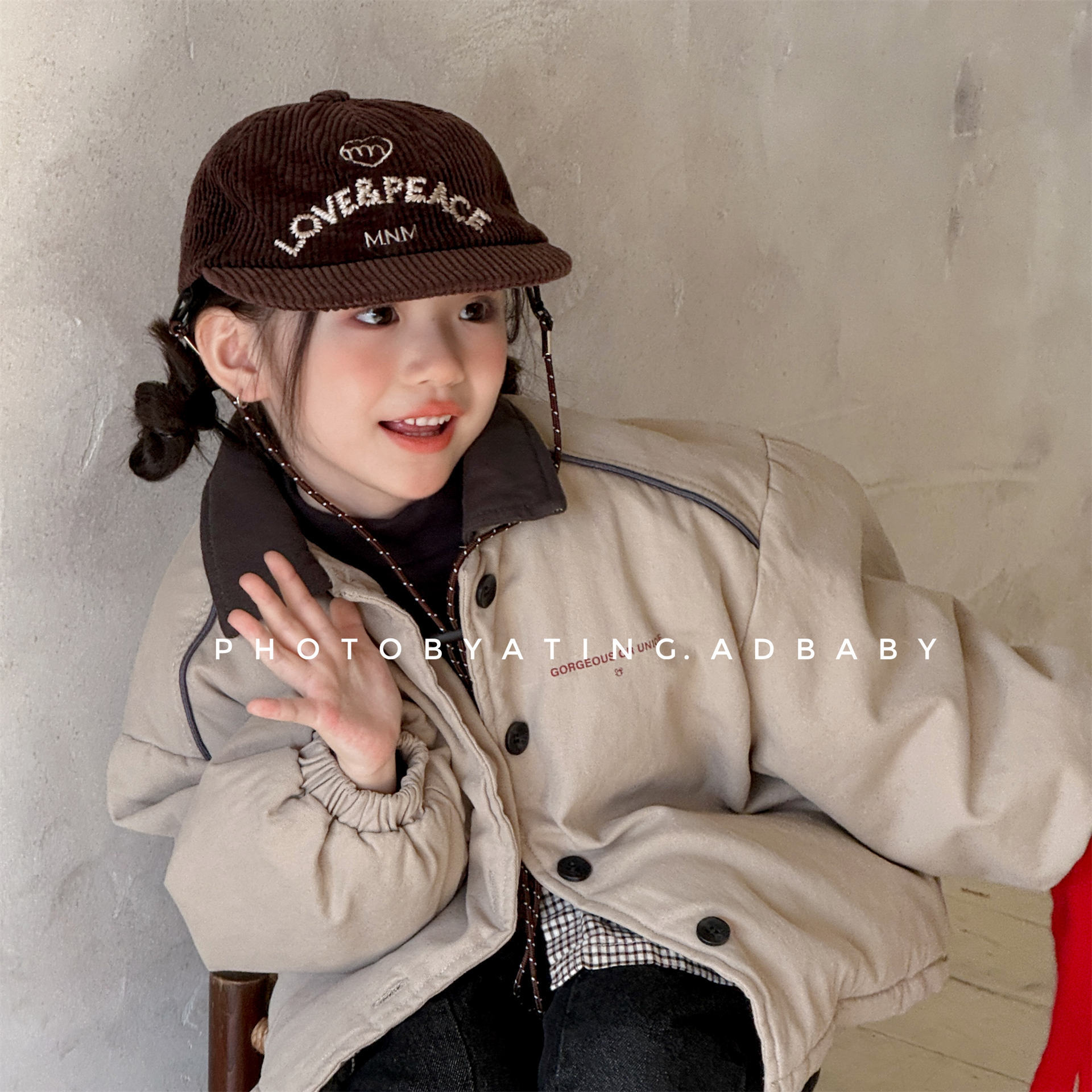 Winter Clothing For Baby Girl - เสื้อโค้ทเด็กอุ่นสำหรับฤดูหนาวปี 2025 เสื้อแจ็คเก็ตเด็กชายหญิงบุผ้าฝ้าย เสื้อแจ็คเก็ตเด็กแขนยาวแบบมีปก เสื้อแจ็คเก็ตเด็กแบบคาร์โก้สีพื้น เสื้อผ้าเด็ก