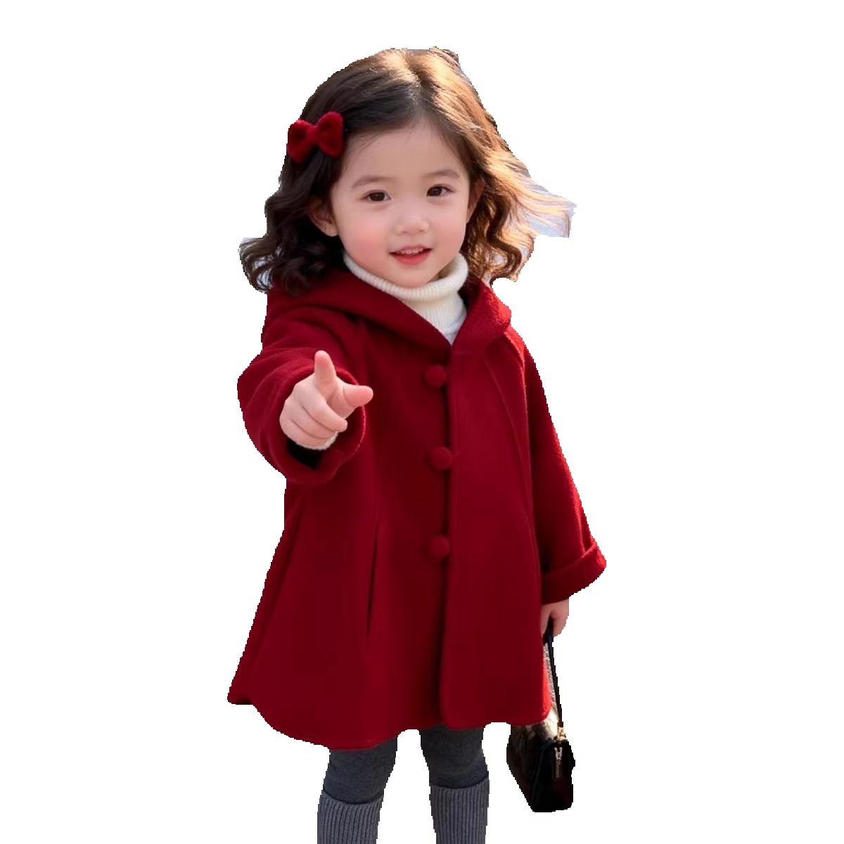 เสื้อโค้ทขนสัตว์สำหรับเด็กผู้ห - Winter Clothing For Baby Girl บทวิจารณ์และราคา