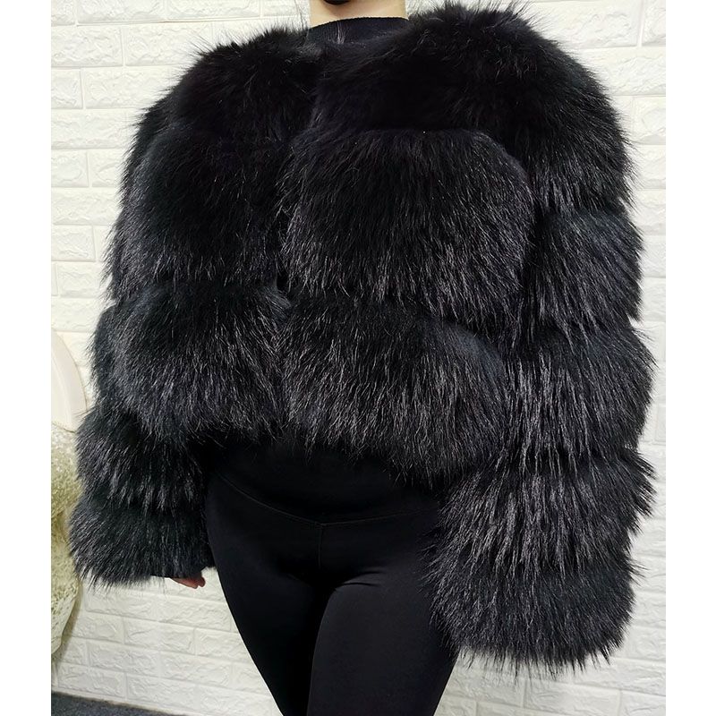 เสื้อคลุมขนสัตว์แท้สีน้ำตาลสำห - Winter Clothing Online บทวิจารณ์และราคา
