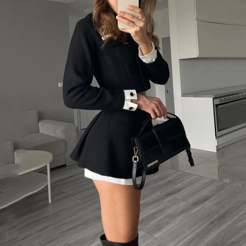 TARU Tweedกางเกงขาสั้นกระโปรง  - Winter Clothing Online บทวิจารณ์และราคา