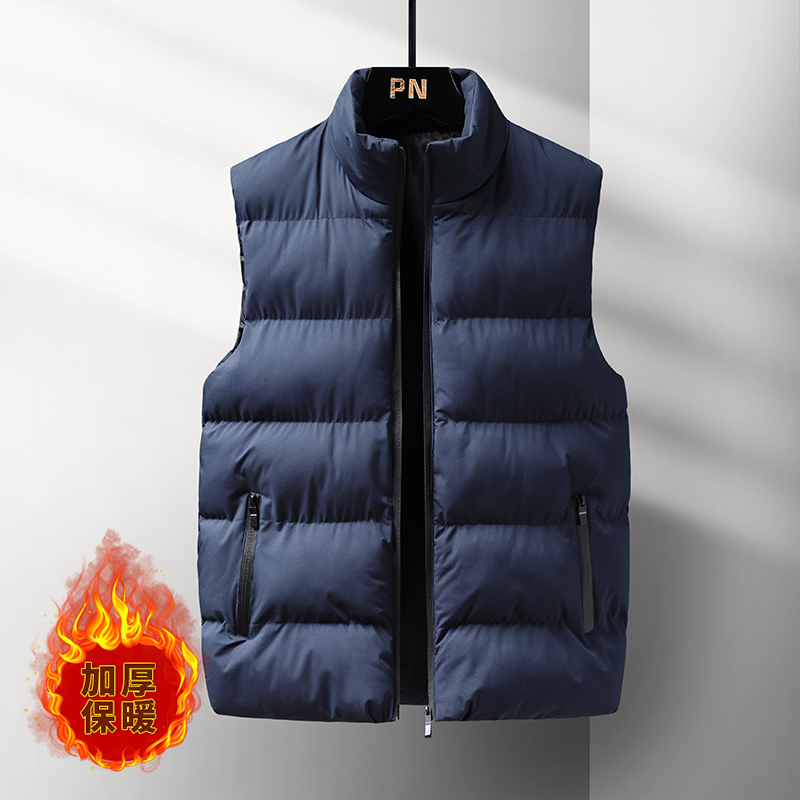 เสื้อกั๊กบุหนาสำหรับผู้ชายในฤด - Padded Vest Gilet บทวิจารณ์และราคา