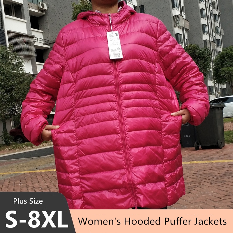 PLUS ขนาด 5XL 6XL 7XL ผู้หญิง  - Winter Clothing Online บทวิจารณ์และราคา