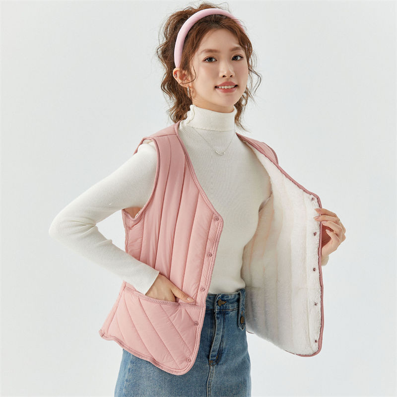 เสื้อกั๊กเชอร์ปาบุขนแกะหนานุ่ม - Padded Vest Gilet บทวิจารณ์และราคา