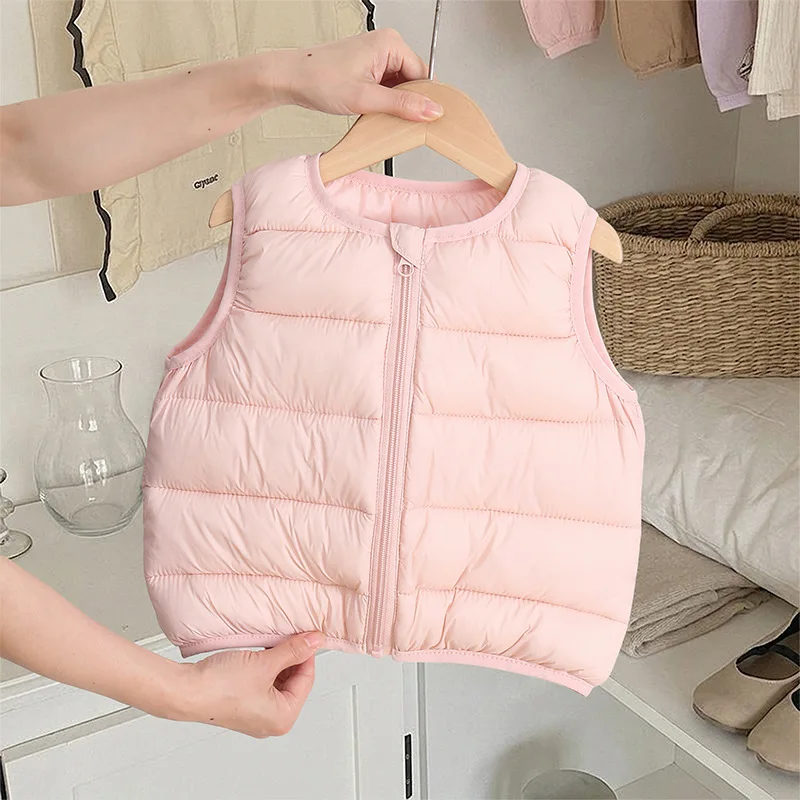 เสื้อกั๊กเด็กเล็กแบบเบาพร้อมบุ - Padded Vest Gilet บทวิจารณ์และราคา