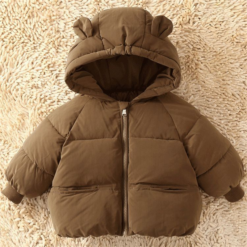 สาวฝ้ายเสื้อเด็กหนาHooded Jack - Winter Clothing For Toddlers บทวิจารณ์และราคา