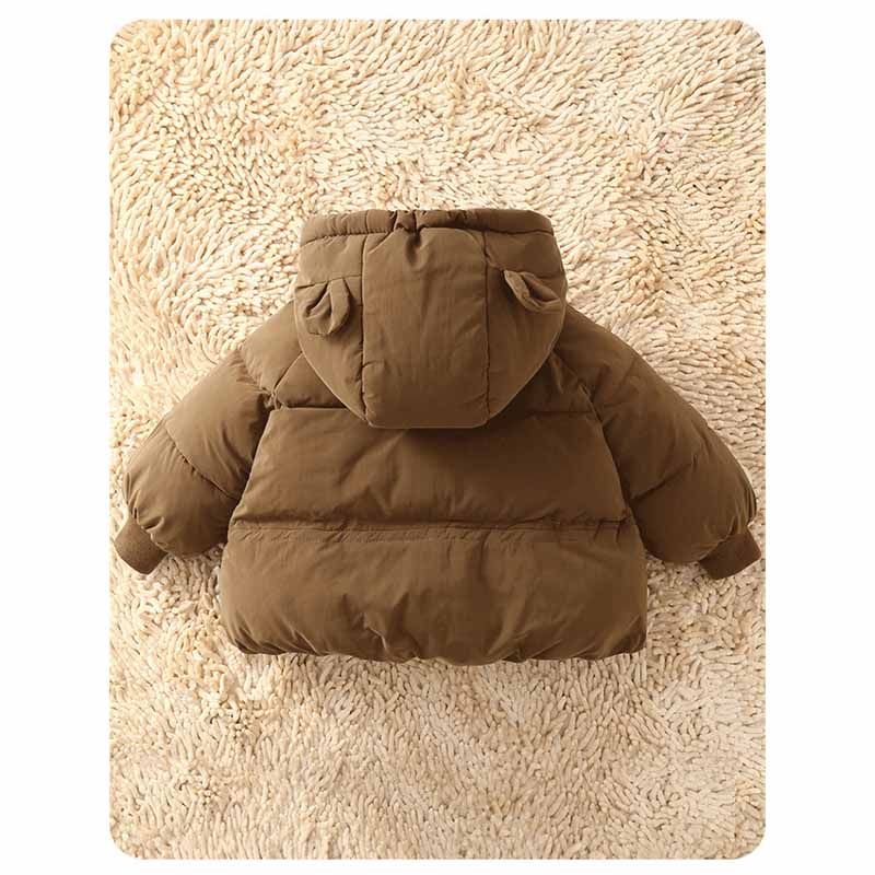 สาวฝ้ายเสื้อเด็กหนาHooded Jack - Winter Clothing For Toddlers บทวิจารณ์และราคา