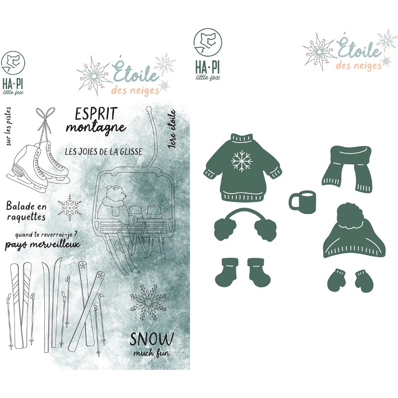 แม่พิมพ์ตัดโลหะ Hapi สำหรับฤดู - Winter Clothing Photo บทวิจารณ์และราคา