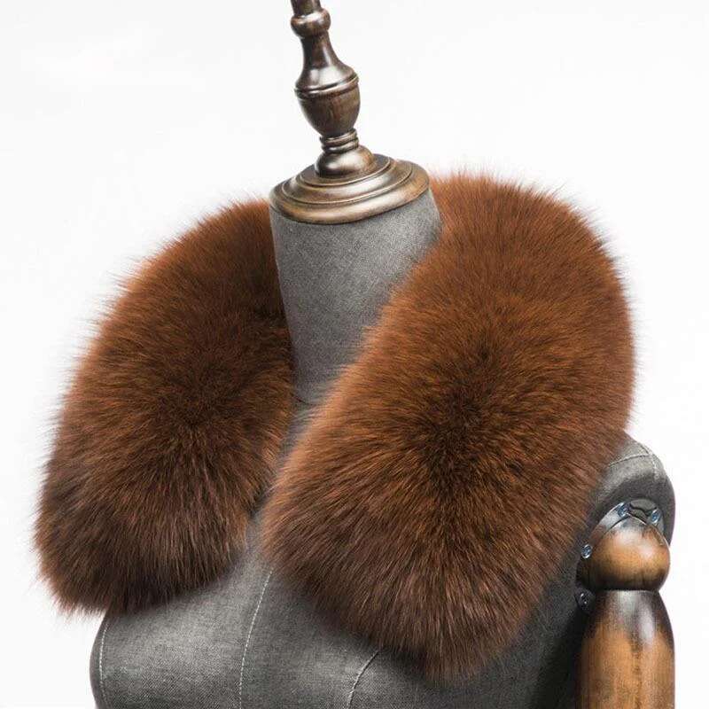 ฤดูหนาวขนสุนัขจิ้งจอกธรรมชาติผ - Winter Clothing Design บทวิจารณ์และราคา