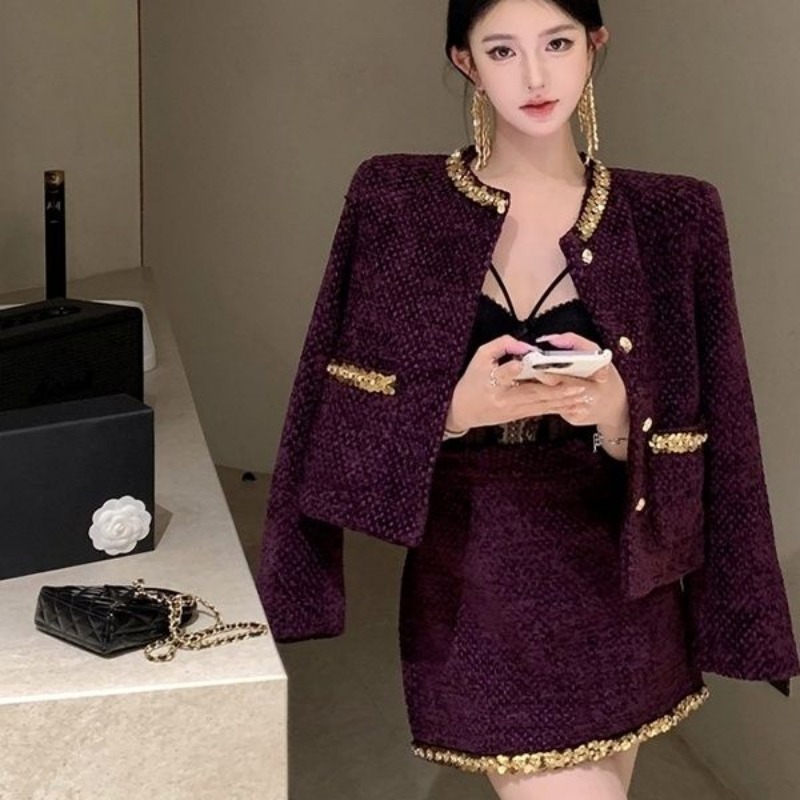 ชุดเซ็ตสองชิ้นแฟชั่นใหม่ประดับ - Winter Clothing Online บทวิจารณ์และราคา