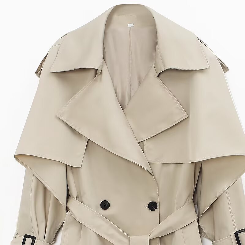 เสื้อโค้ทเทรนช์สีกากีสไตล์มินิ - Jack Winter Clothing บทวิจารณ์และราคา