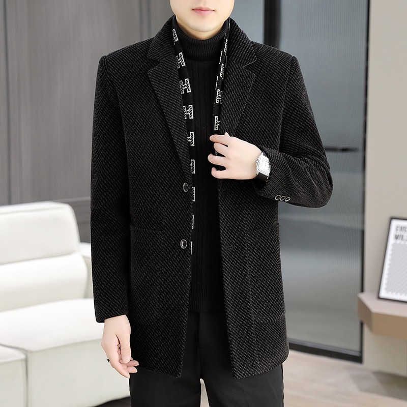 Mens ผ้าพันคอขนสัตว์แจ็คเก็ตฤด - Jack Winter Clothing บทวิจารณ์และราคา