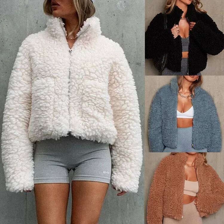 เสื้อคลุมขนสัตว์ฤดูใบไม้ร่วงฤด - Winter Clothing Taiwan บทวิจารณ์และราคา