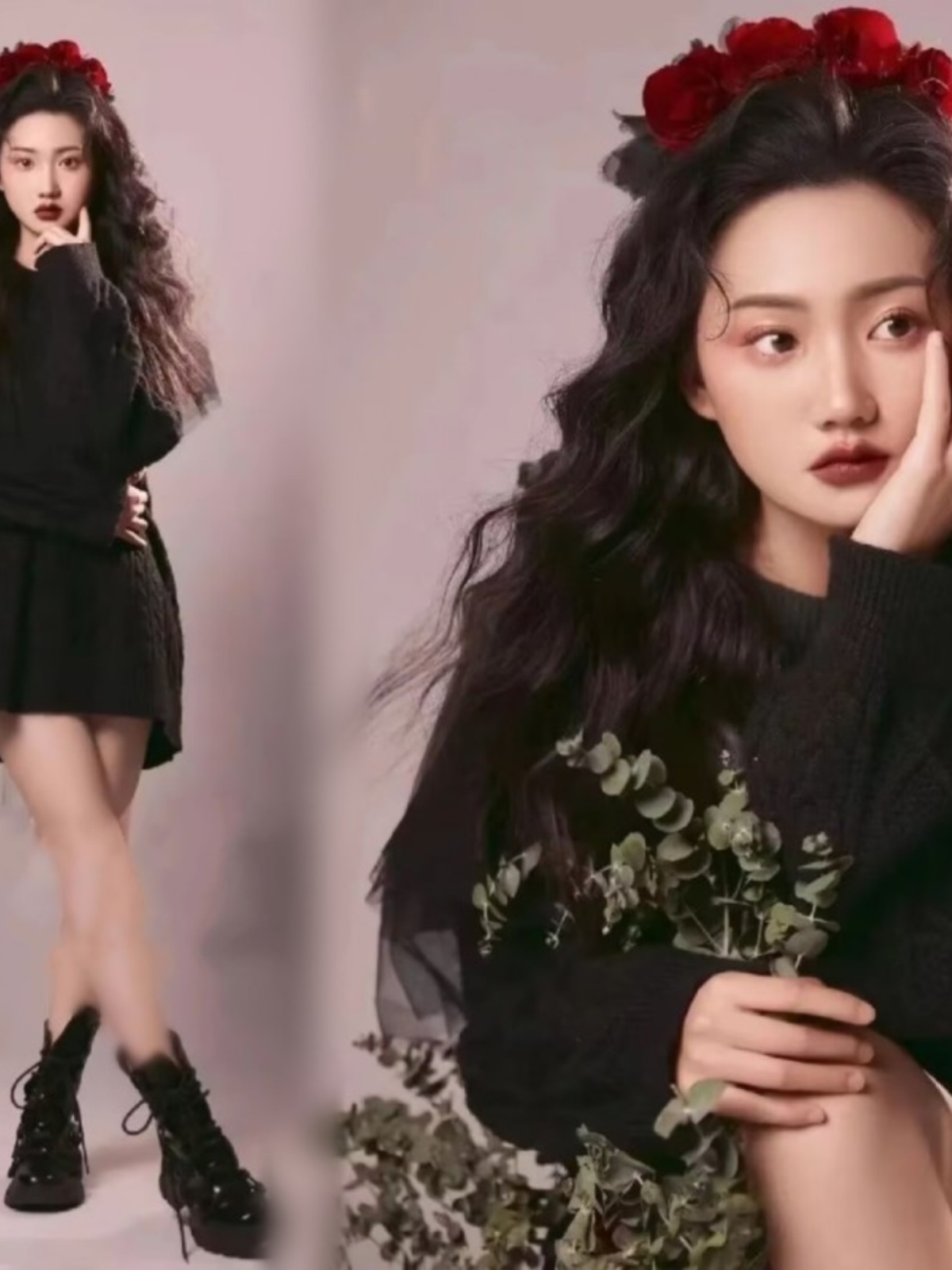 เสื้อสเวตเตอร์สีดำแฟชั่นใหม่ ถ - Winter Clothing Photo บทวิจารณ์และราคา