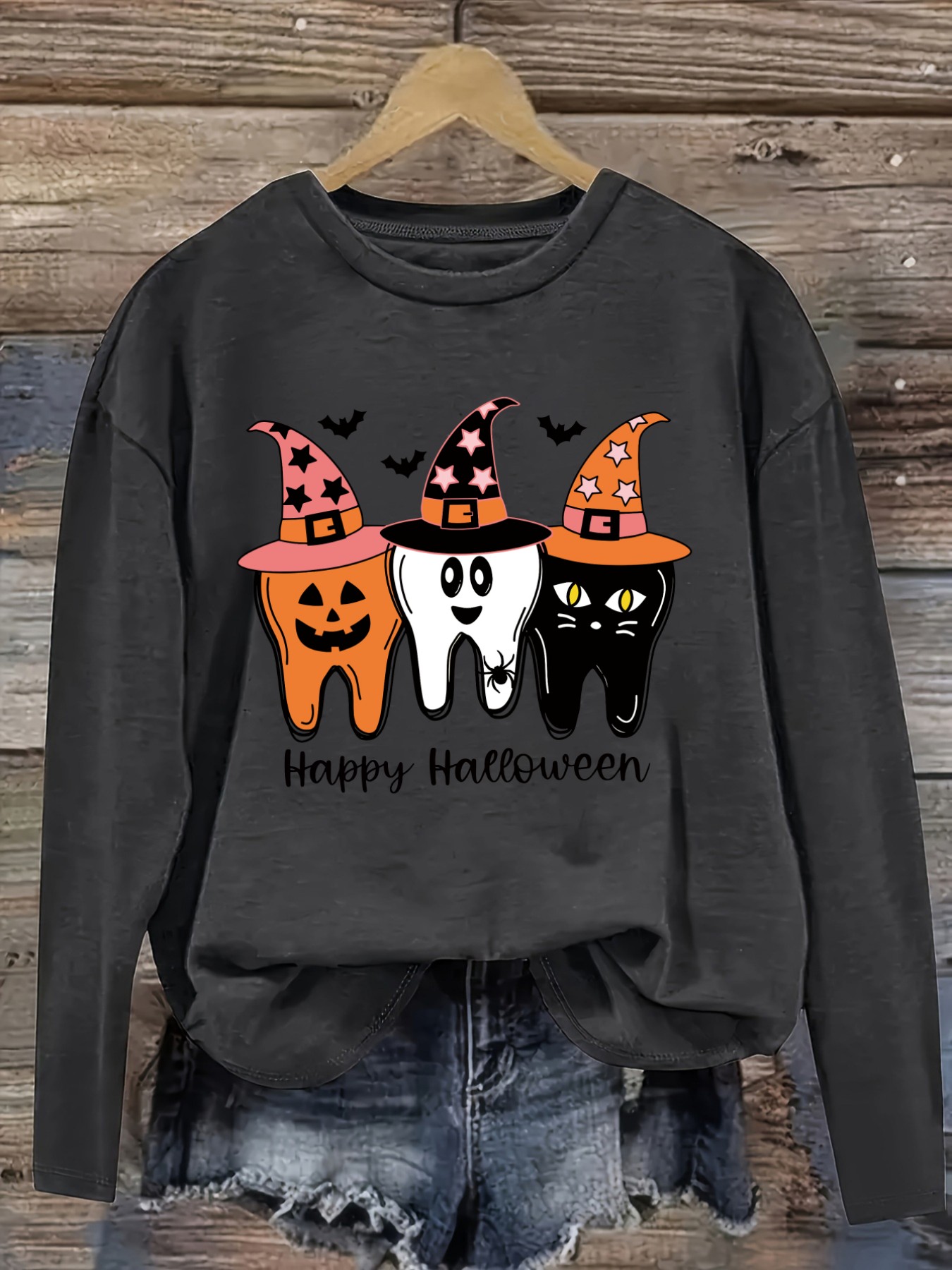 เสื้อยืดแขนยาวคอกลมลำลองสำหรับ - Winter Clothing Design บทวิจารณ์และราคา