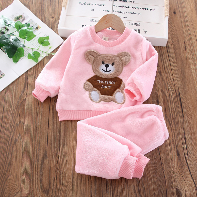 ชุดนอนเด็ก ชุดนอนเด็กผู้หญิง เ - Winter Clothing For Baby Girl บทวิจารณ์และราคา